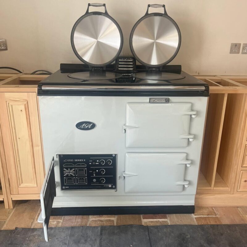 2 oven eControl light grey