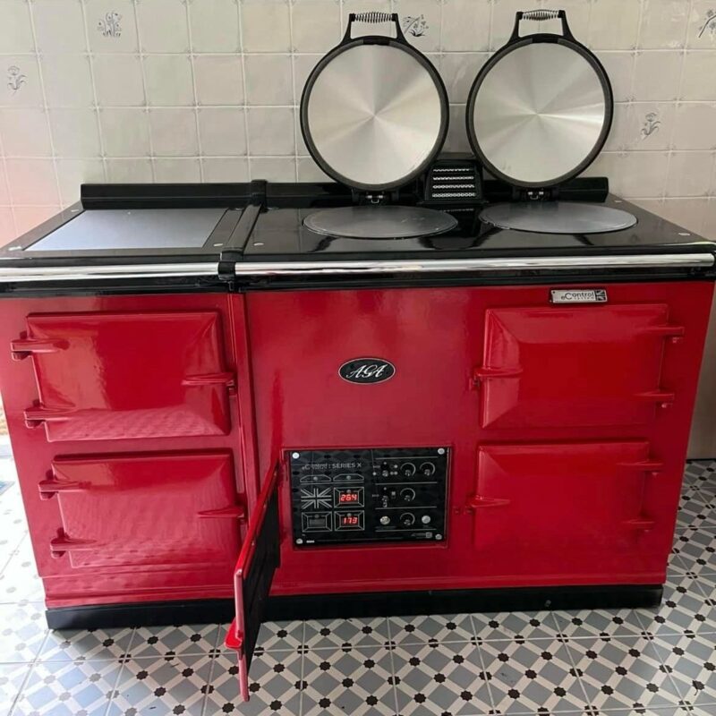 4 oven eControl in Claret