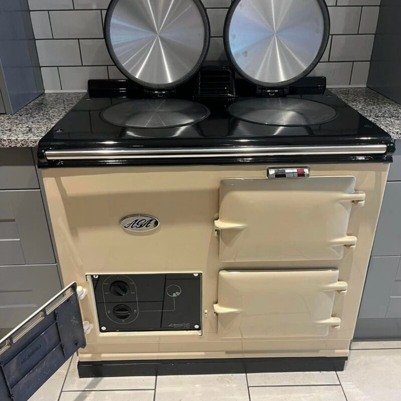 2 oven eControl in Cream