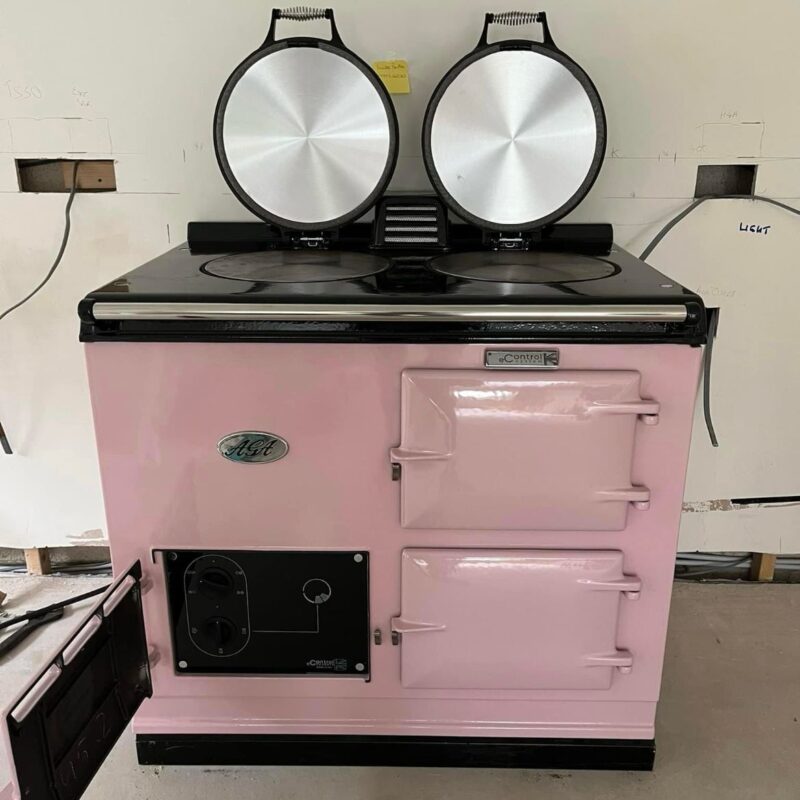 2 oven eControl in Pink